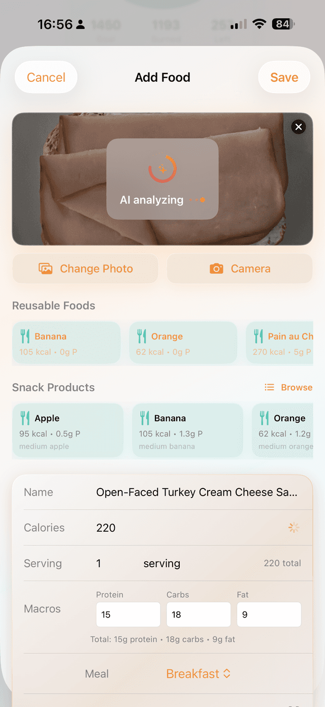 Calorie AI Calculator screenshot 2