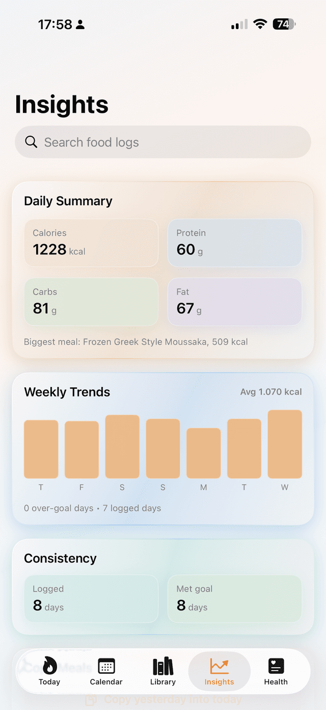 Calorie AI Calculator screenshot 4